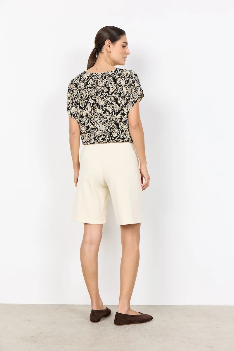 La blouse imprimée feuillage Soya Concept | 41741