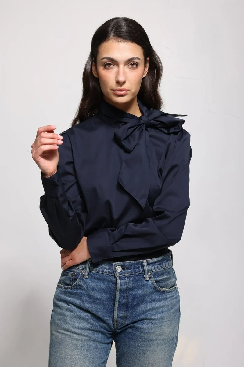 LELE DEBALTZAC Blouse Alessendra - Bleu