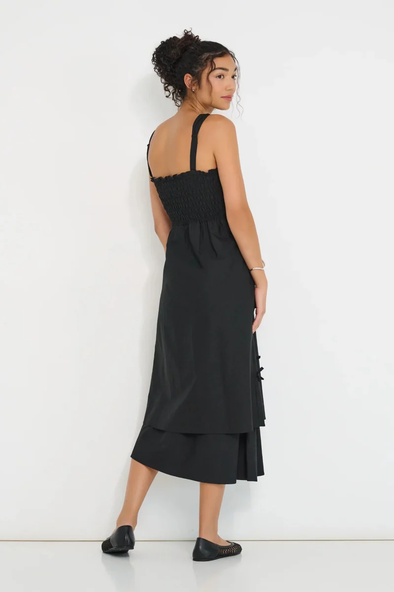 DORSALI Robe Twisted Basics - Noir