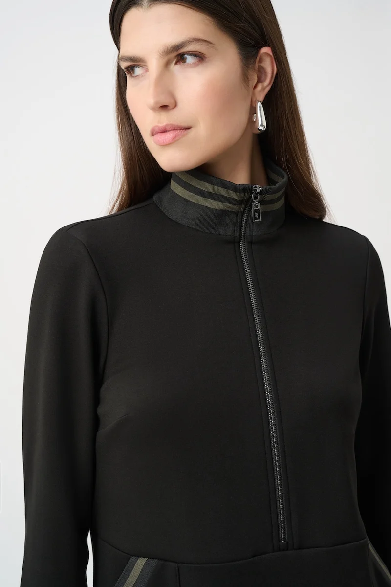 La robe droite à col entonnoir Joseph Ribkoff | 263615