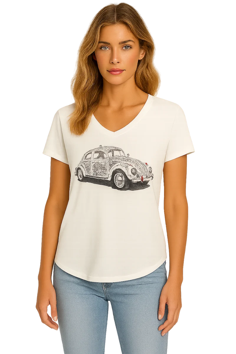 Le t-shirt imprimé vintage Orly | 261237