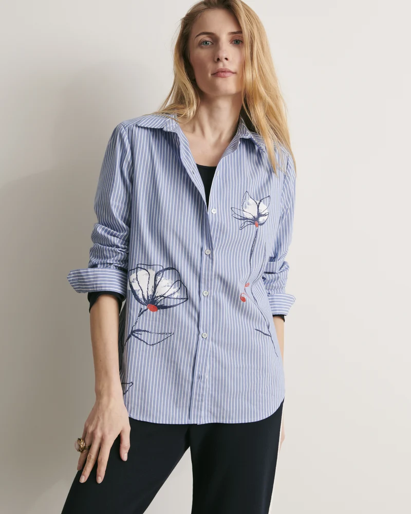 Chemise à rayures CANALETTO/11166/635