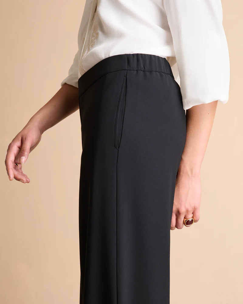 Pantalon noir large PADORSET/14161/500