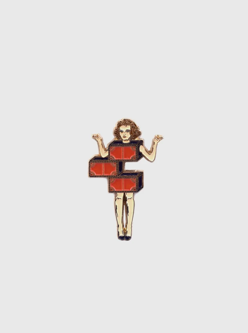 BADABOÖM STUDIO Pin's - Zigzag Girl