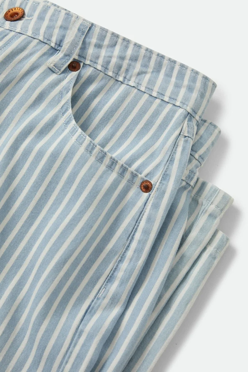 BRIXTON Pantalons Chloé - Two Boot Stripe