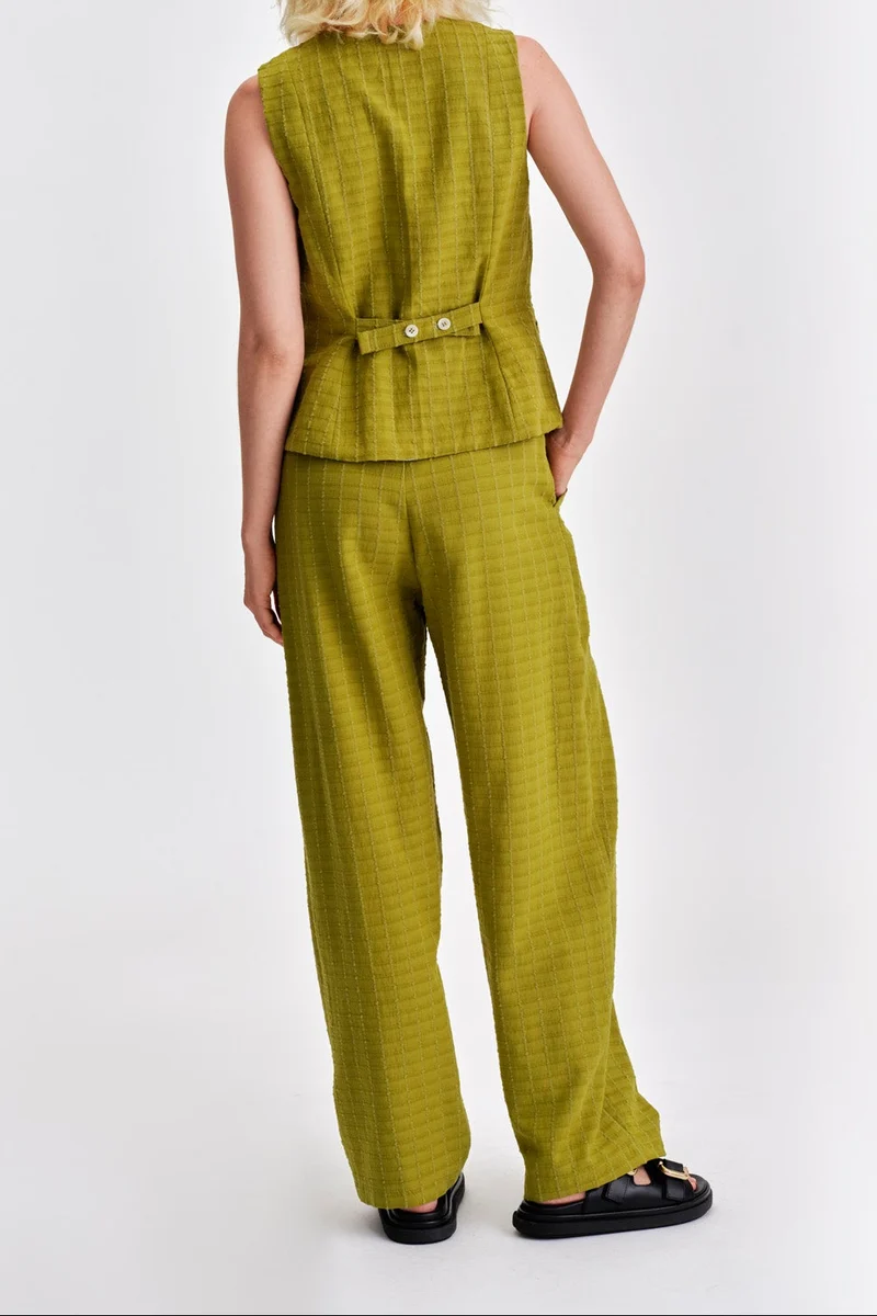 JENNIFER GLASGOW Pantalon Cordélia - Olive