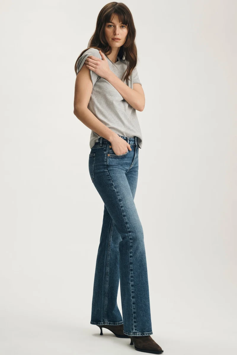 MAVI Jeans Vicky - Dark Brushed Classic Blue