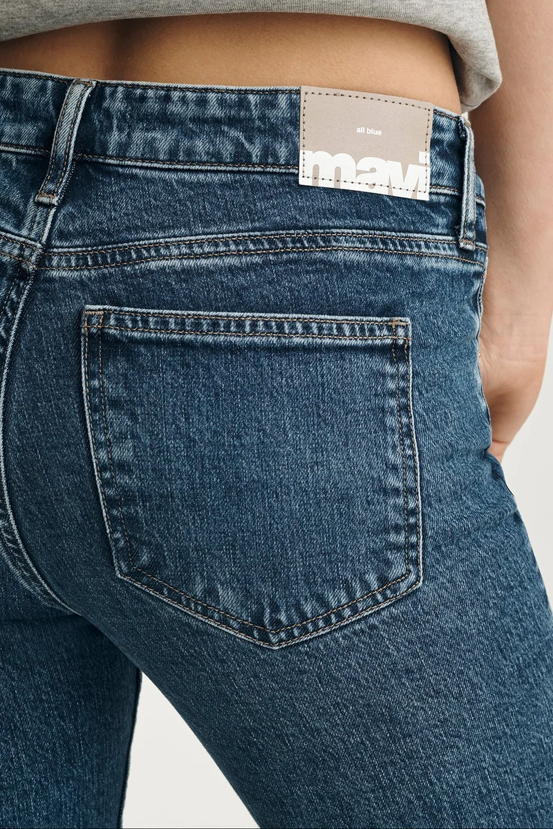 MAVI Jeans Vicky - Dark Brushed Classic Blue
