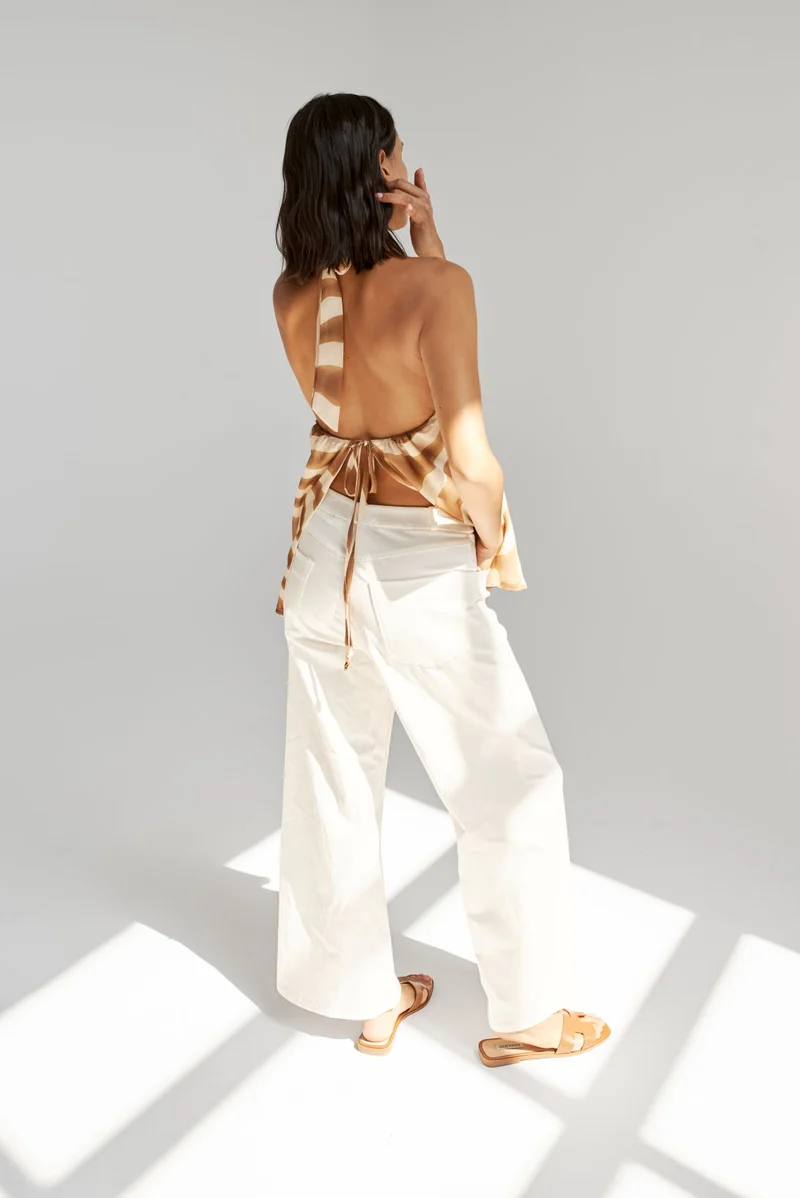 DAILYSTORY Pantalon Harper - Blanc