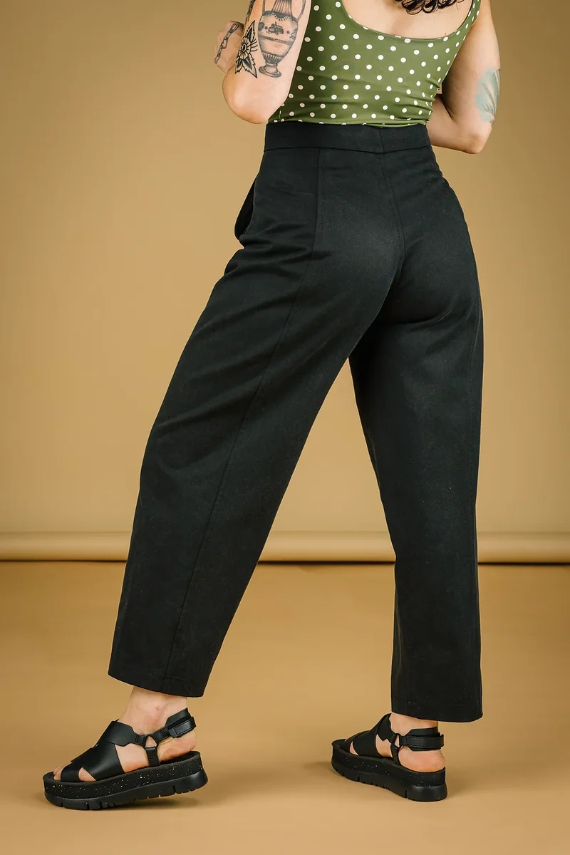 MERCEDES MORIN Pantalon Barrel