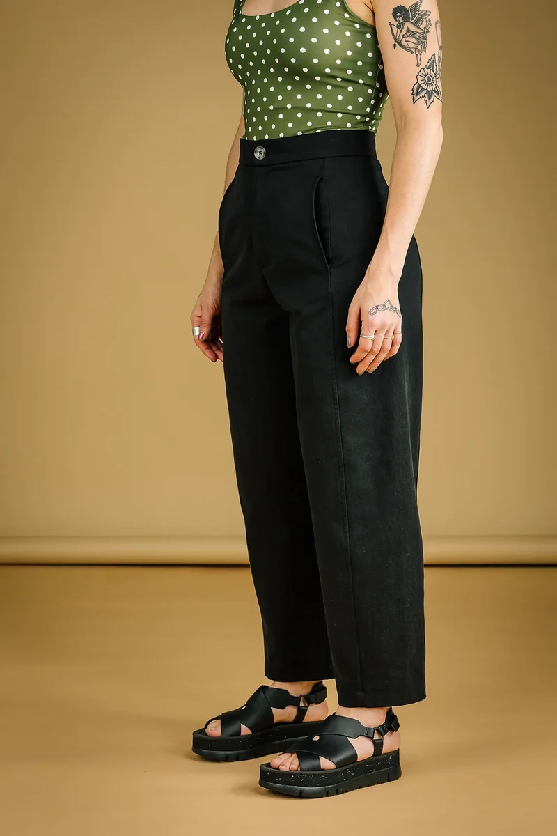MERCEDES MORIN Pantalon Barrel