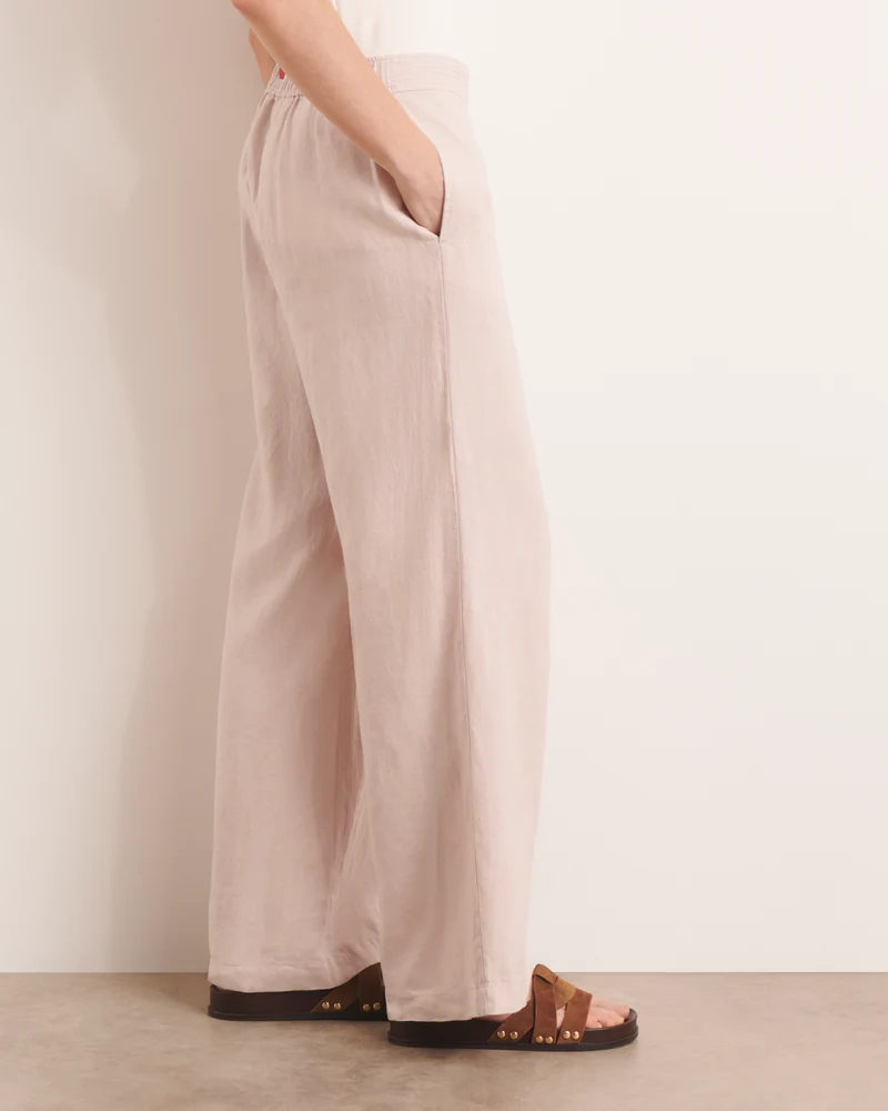 Pantalon large beige PEPPERONI/13058/002