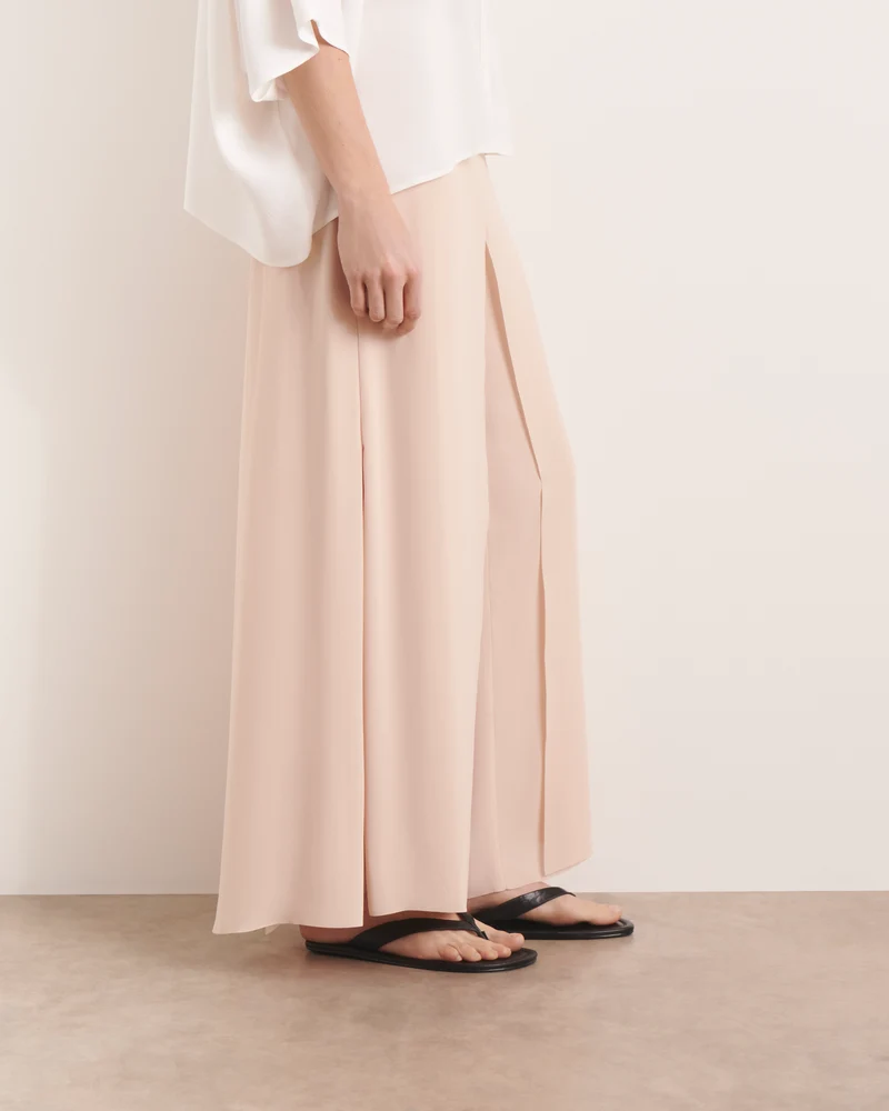 Pantalon beige large et fluide PLAZA13/13151/012