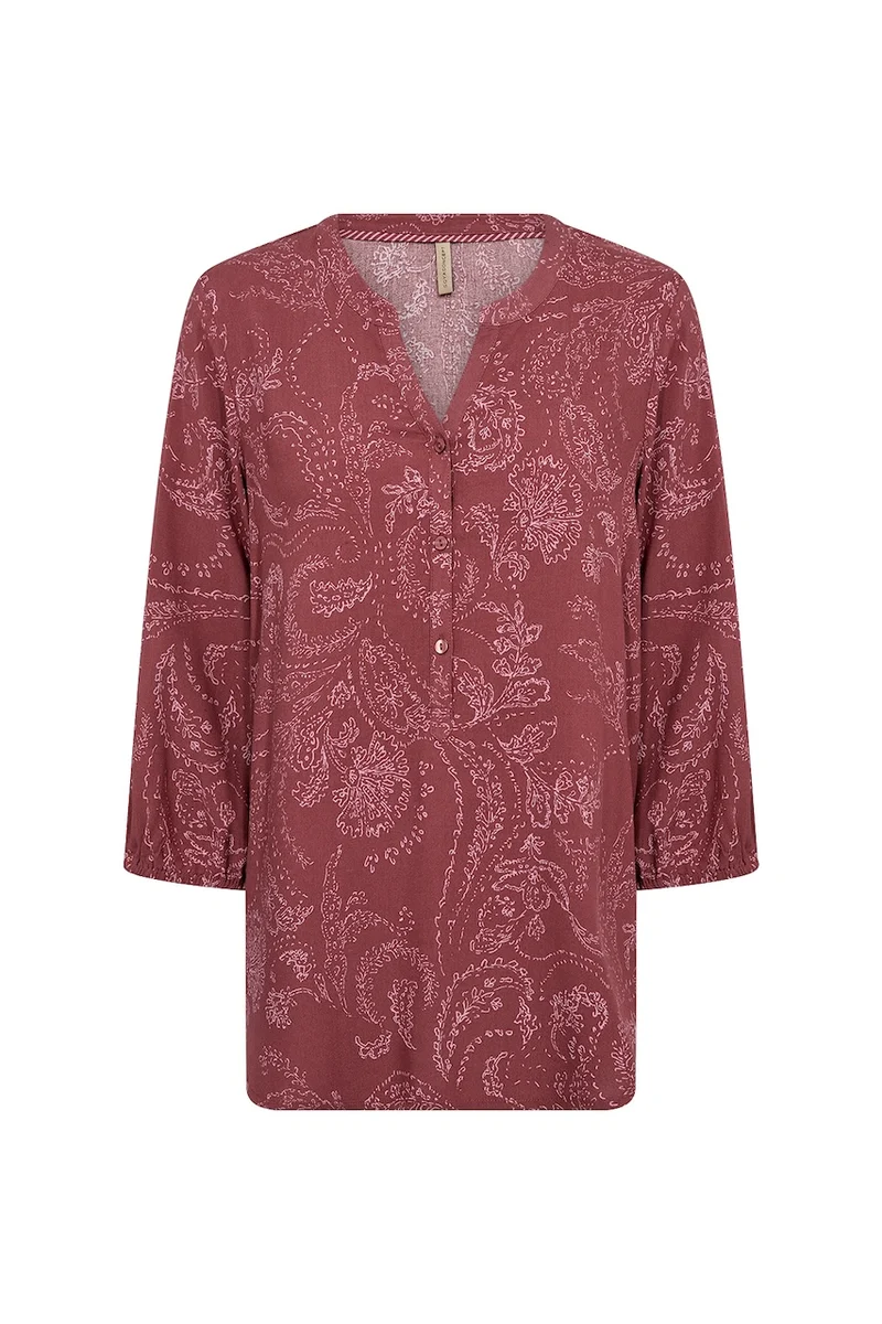 La blouse imprimée cachemire Soya Concept | 41863