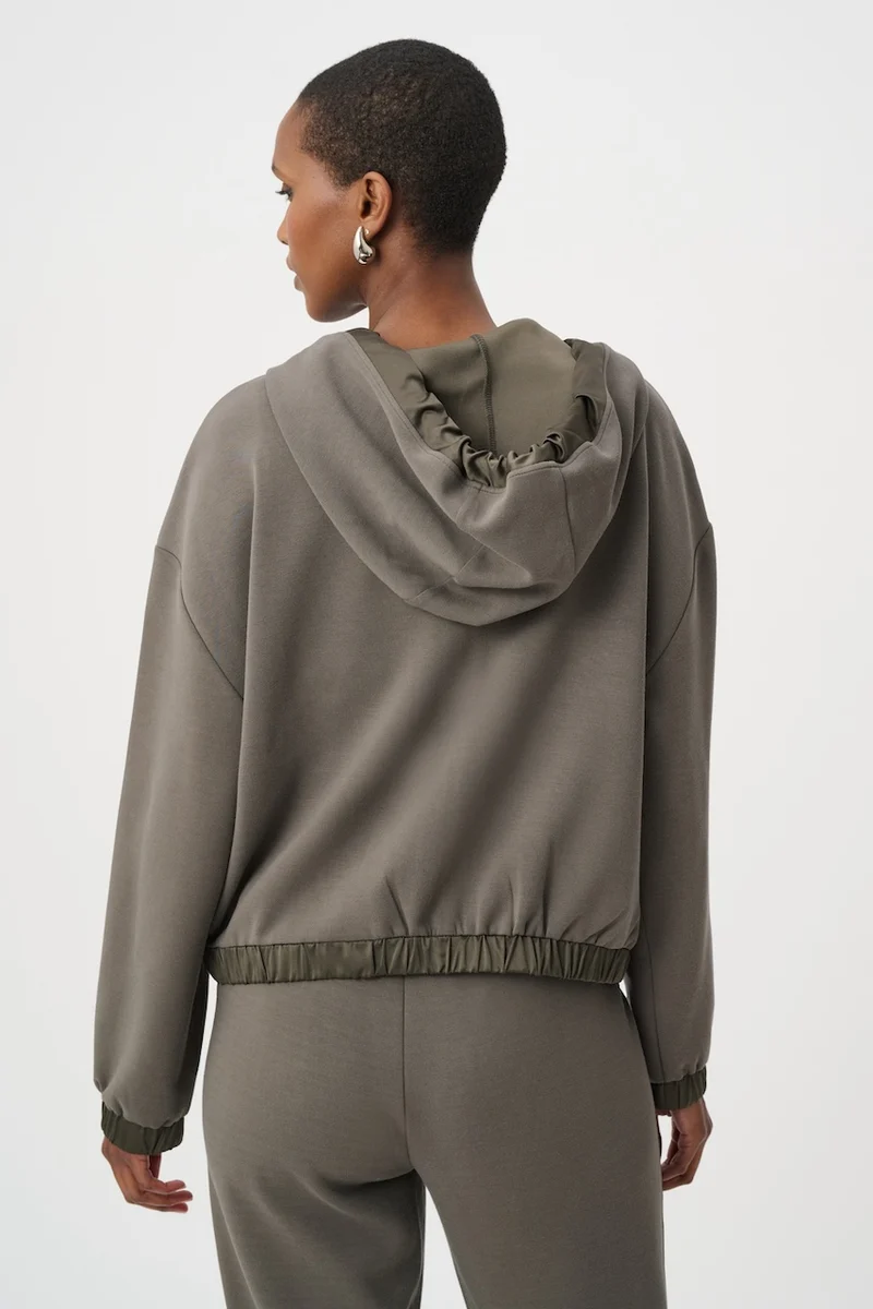 Le blouson à capuchon en jersey scuba Joseph Ribkoff | 263624