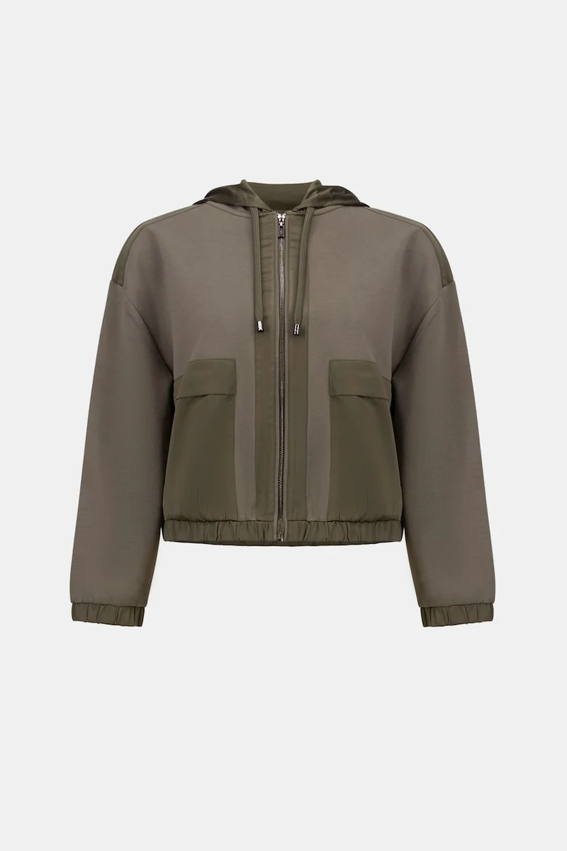 Le blouson à capuchon en jersey scuba Joseph Ribkoff | 263624