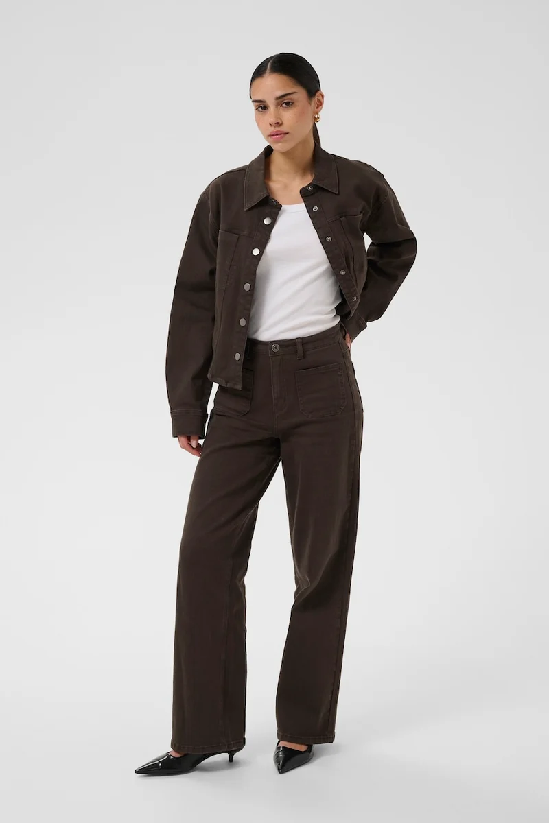 Le jean droit taille haute Kaffe | 10511225