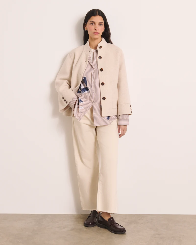 Chemise beige à rayures CANALETTO13-BIS/13250/521