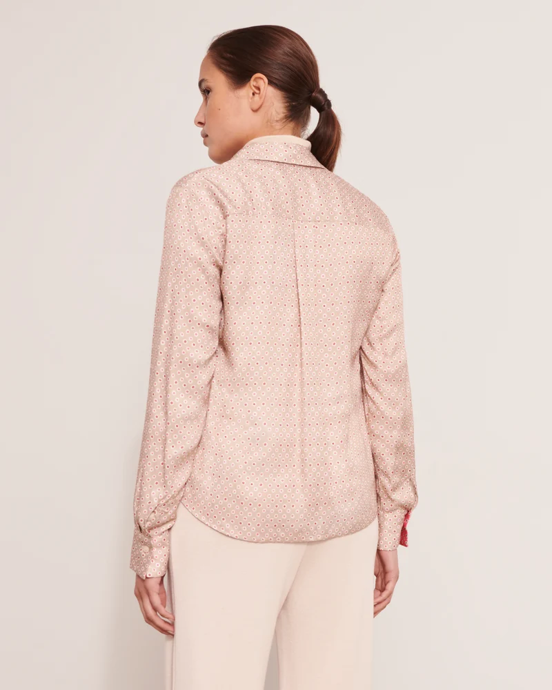 Blouse imprimée CHAMPAGNE/12156/531