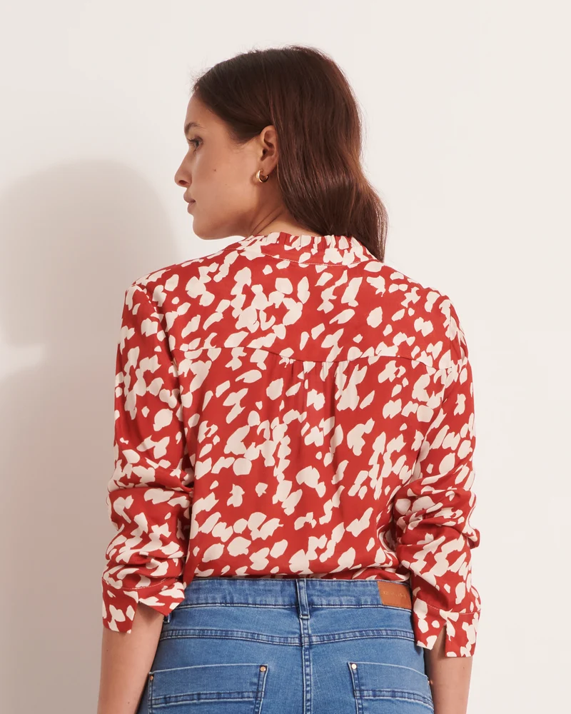 Blouse fluide imprimée CALYPSO12/12213/565