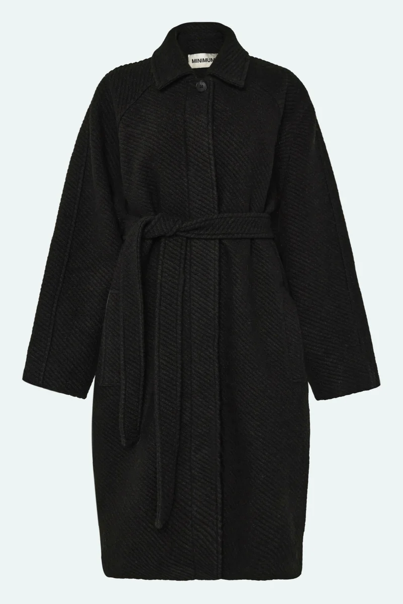 MINIMUM Manteau Ronja - Noir