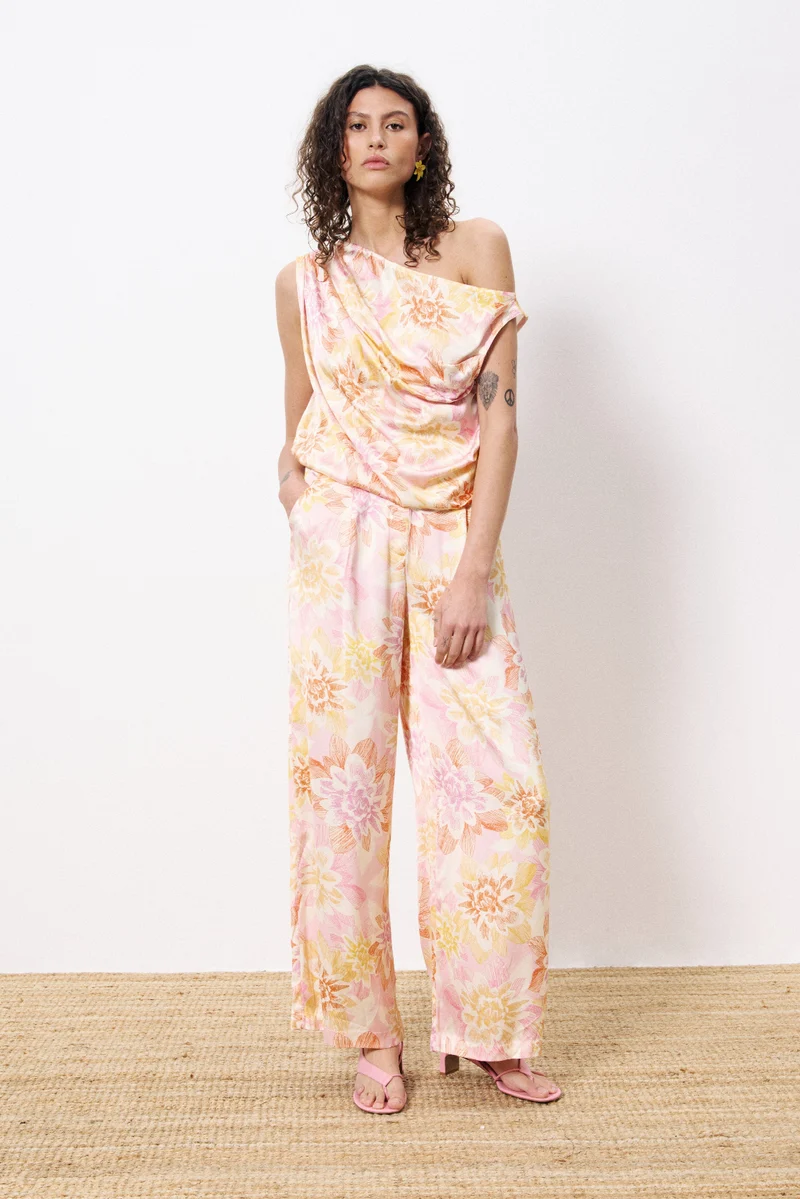 FRNCH PARIS Pantalon Philo - Fleurs