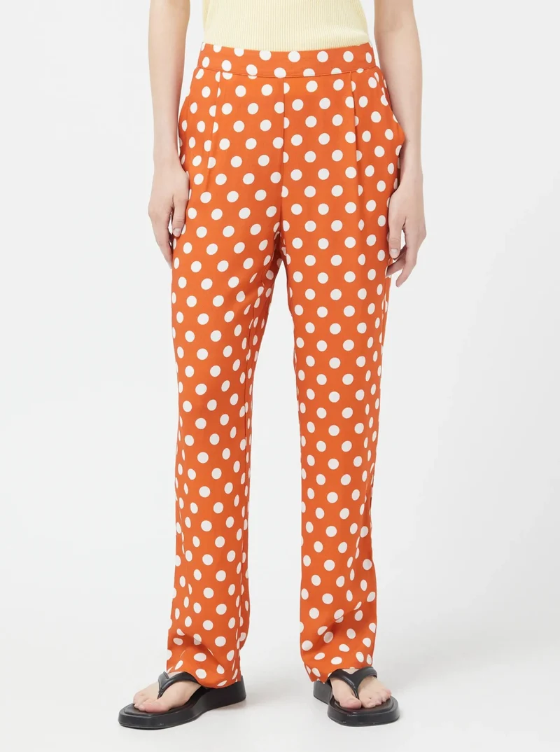 COMPANIA FANTASTICA Pantalon - Pois Orange