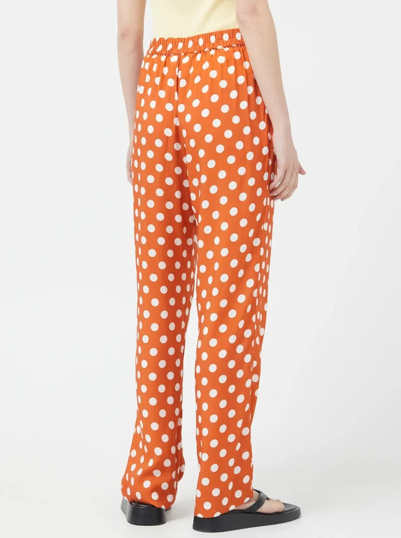 COMPANIA FANTASTICA Pantalon - Pois Orange