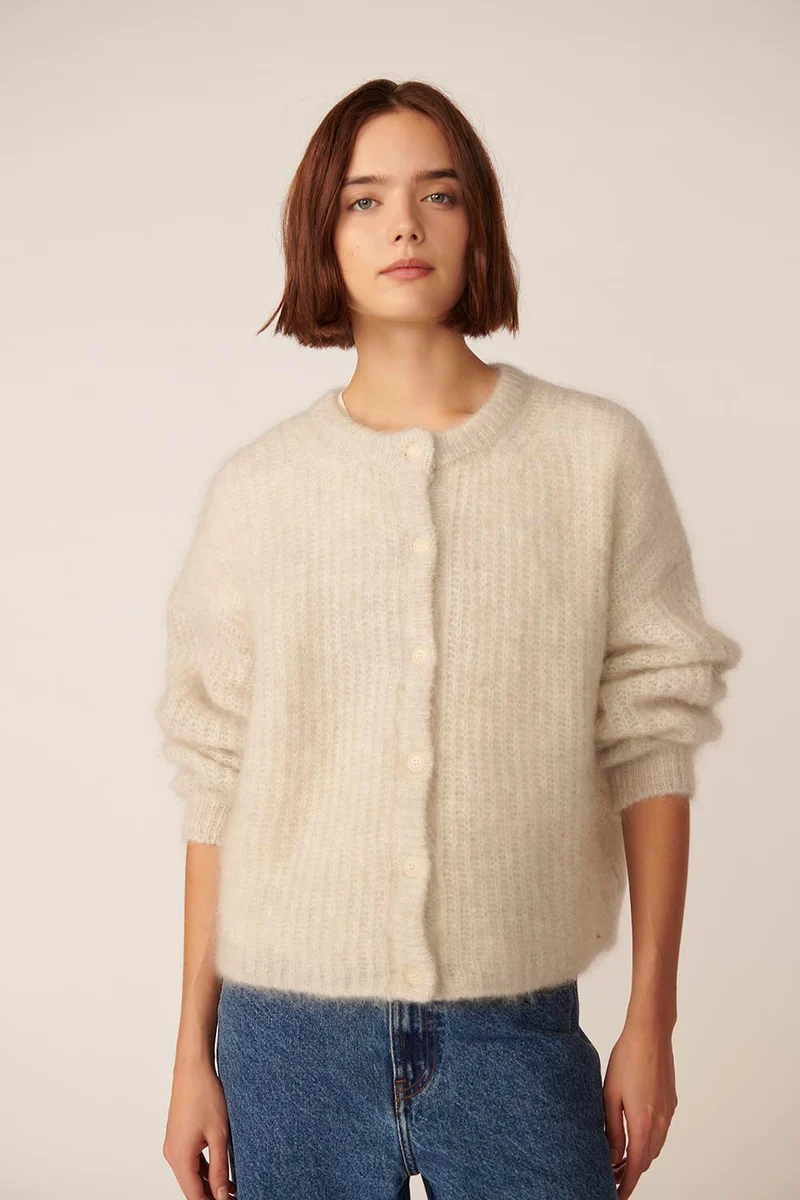 Gilet Alma Gris Chine