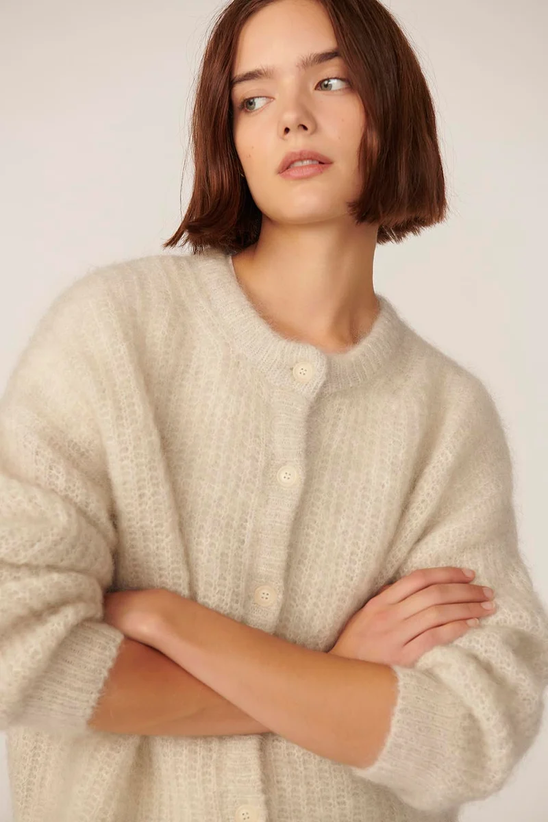 Gilet Alma Gris Chine