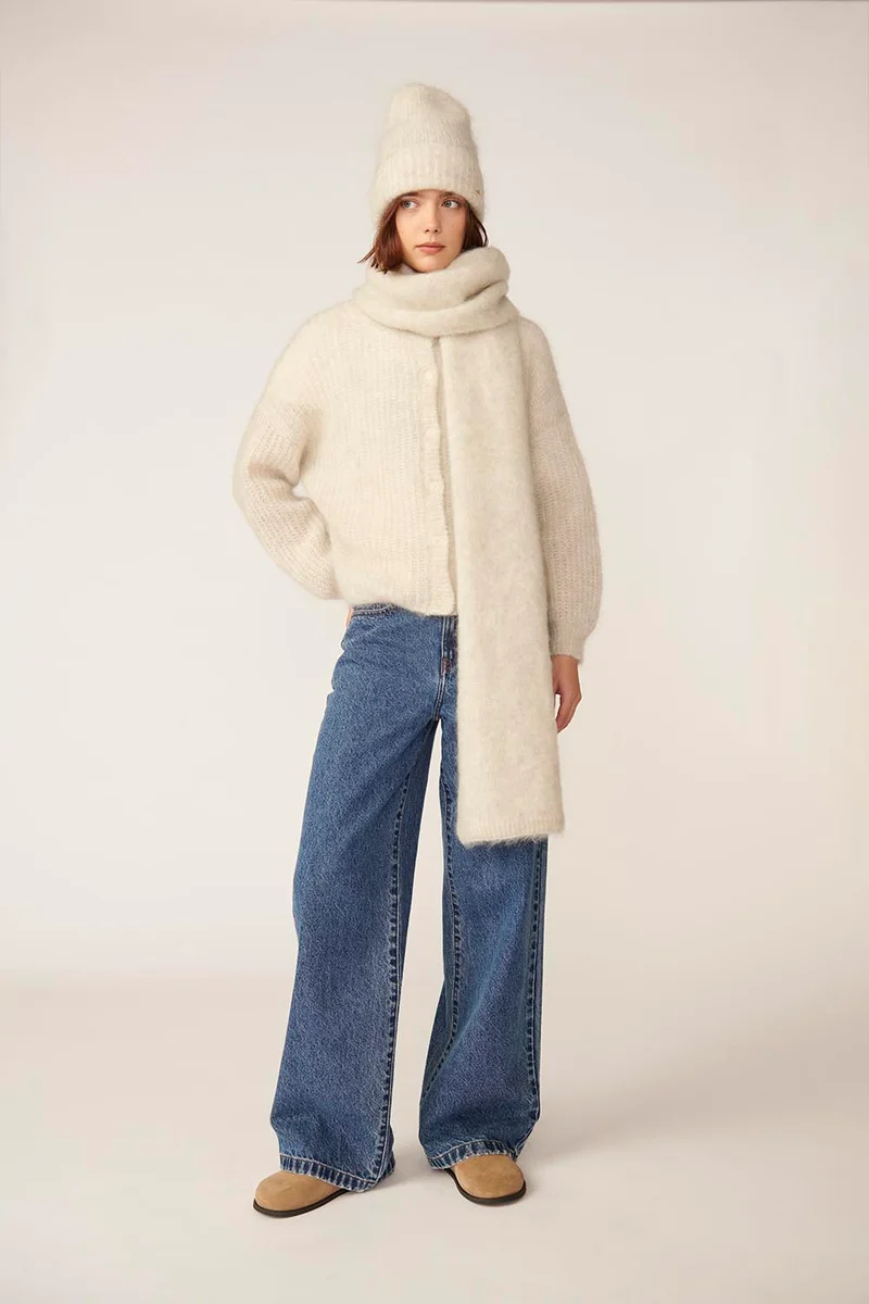 Gilet Alma Gris Chine