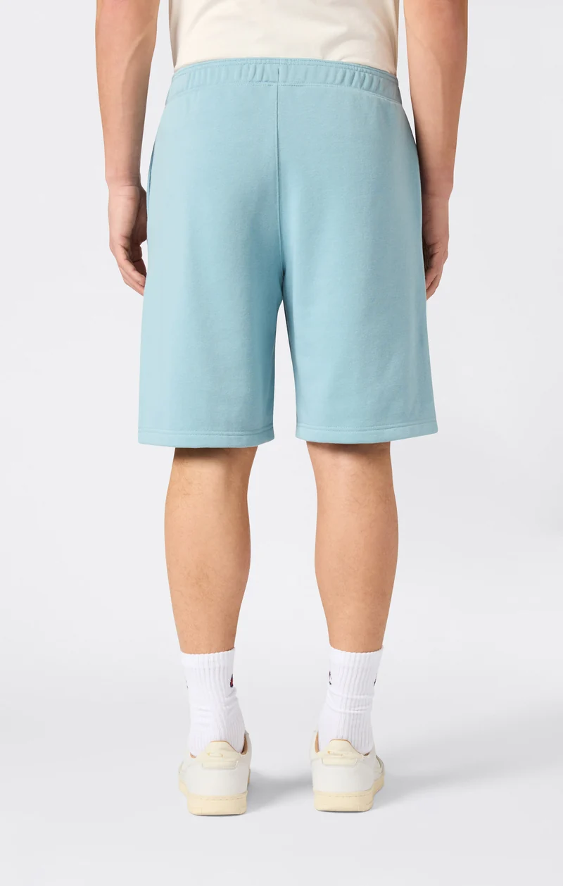 Men’s 9’’ Bermuda Shorts with Stitched Pintuck Icons