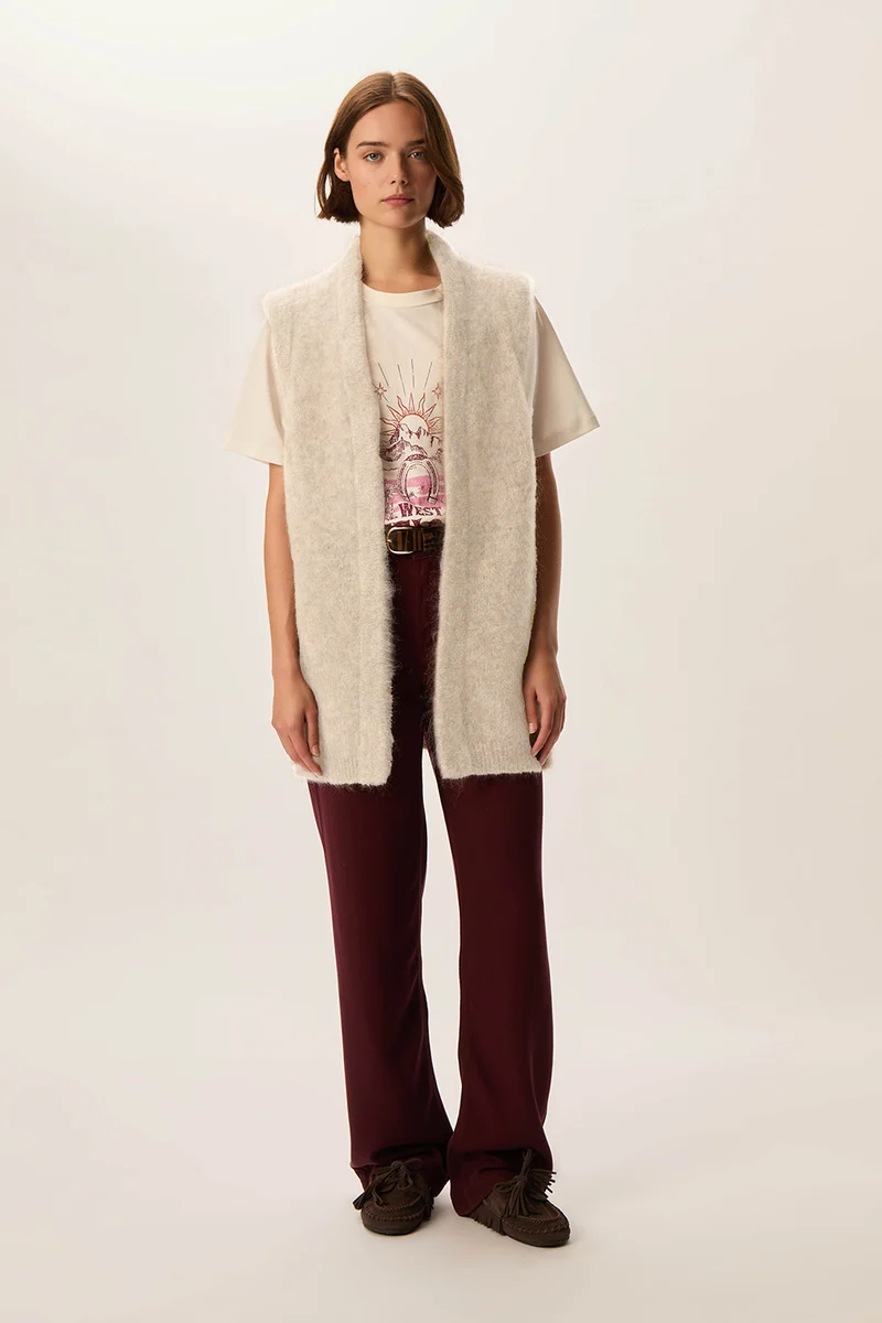 Gilet Alvine Gris Chine