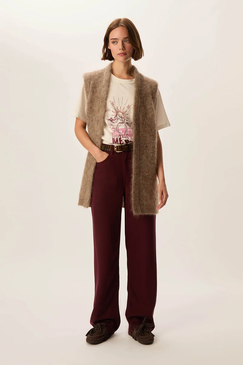 Gilet Alvine Loup