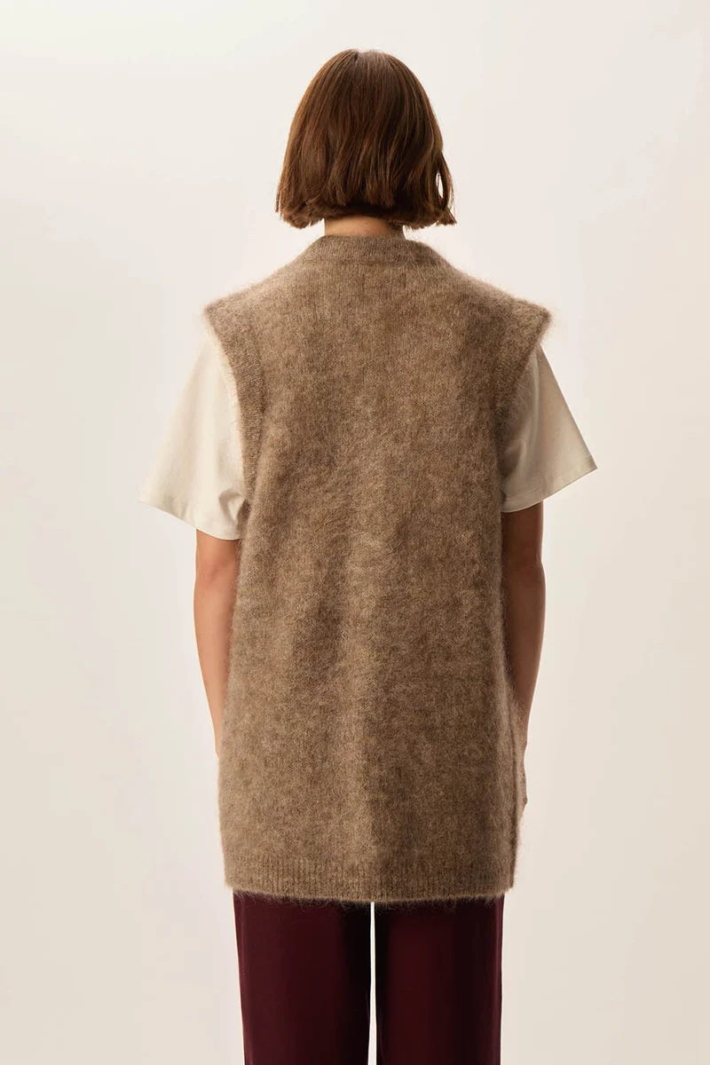 Gilet Alvine Loup
