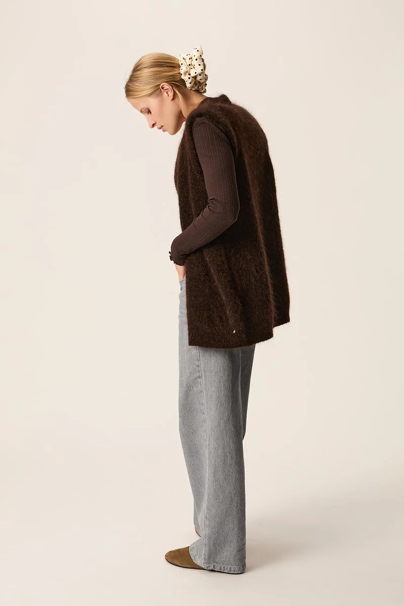 Gilet Alvine Coffee