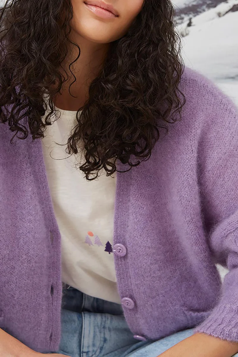 gilet alouise crocus