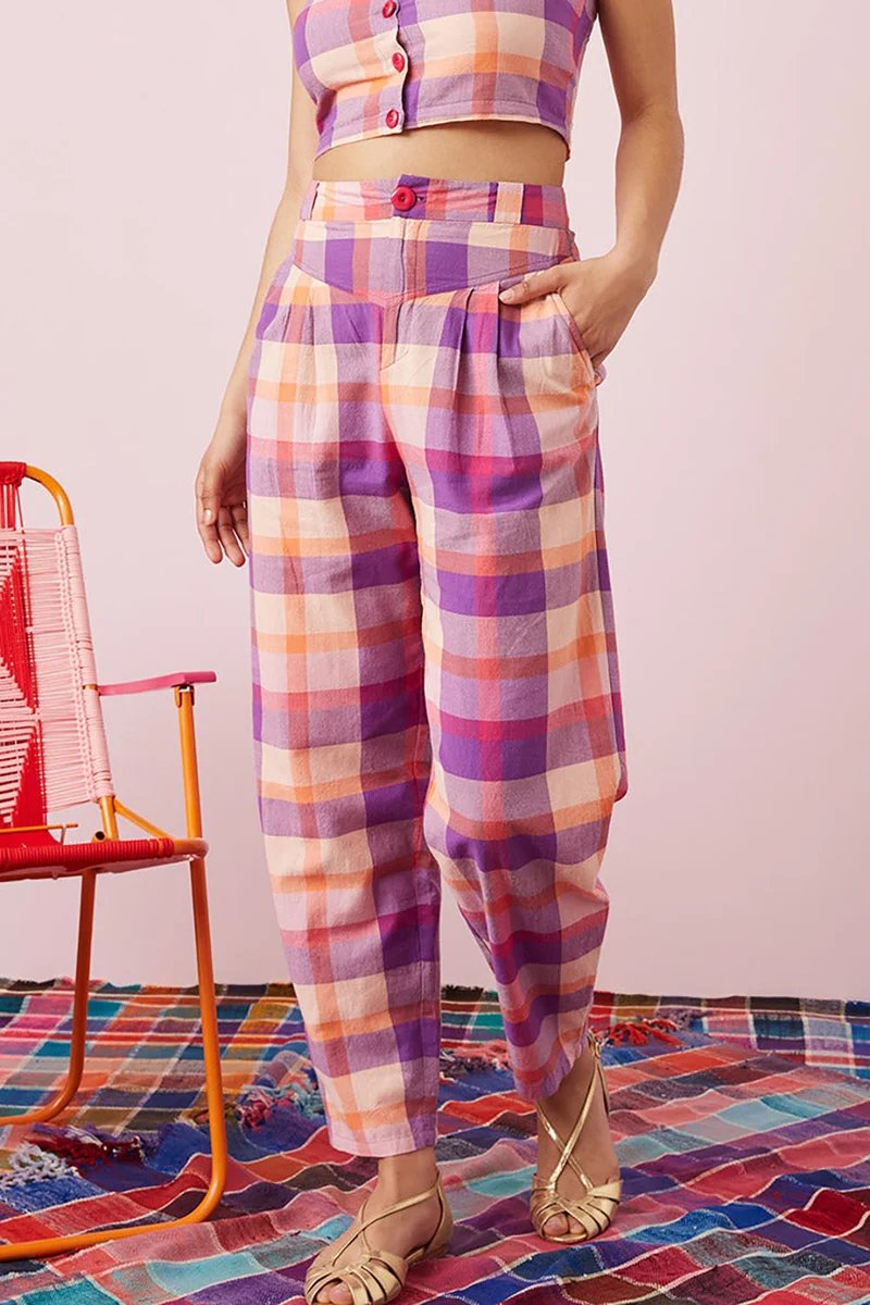 pantalon urson carreaux dado