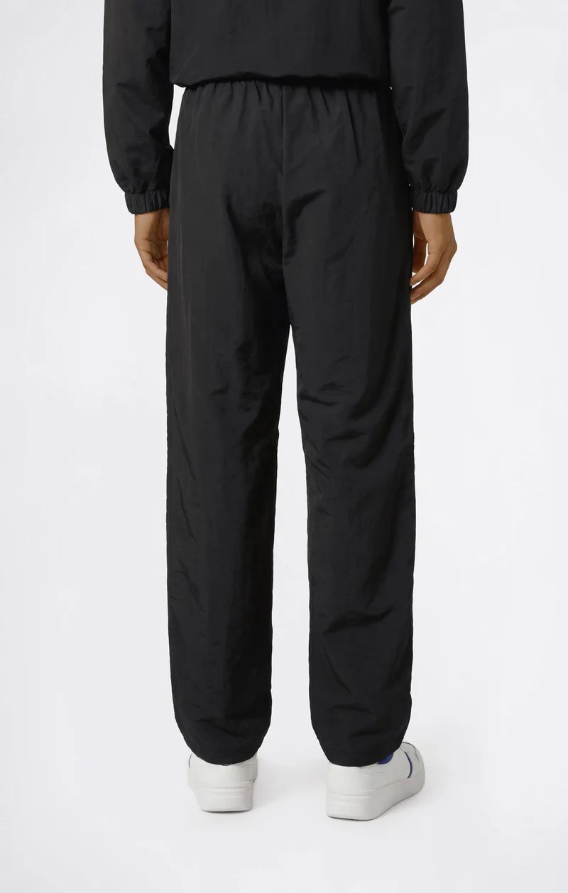 Boys’ Nylon Trousers with Tape and Straight Hem