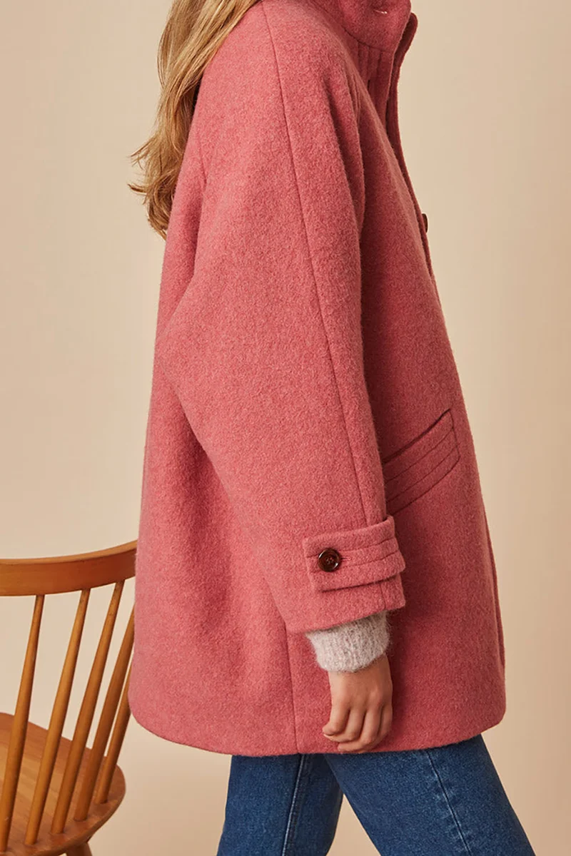 manteau nate blush