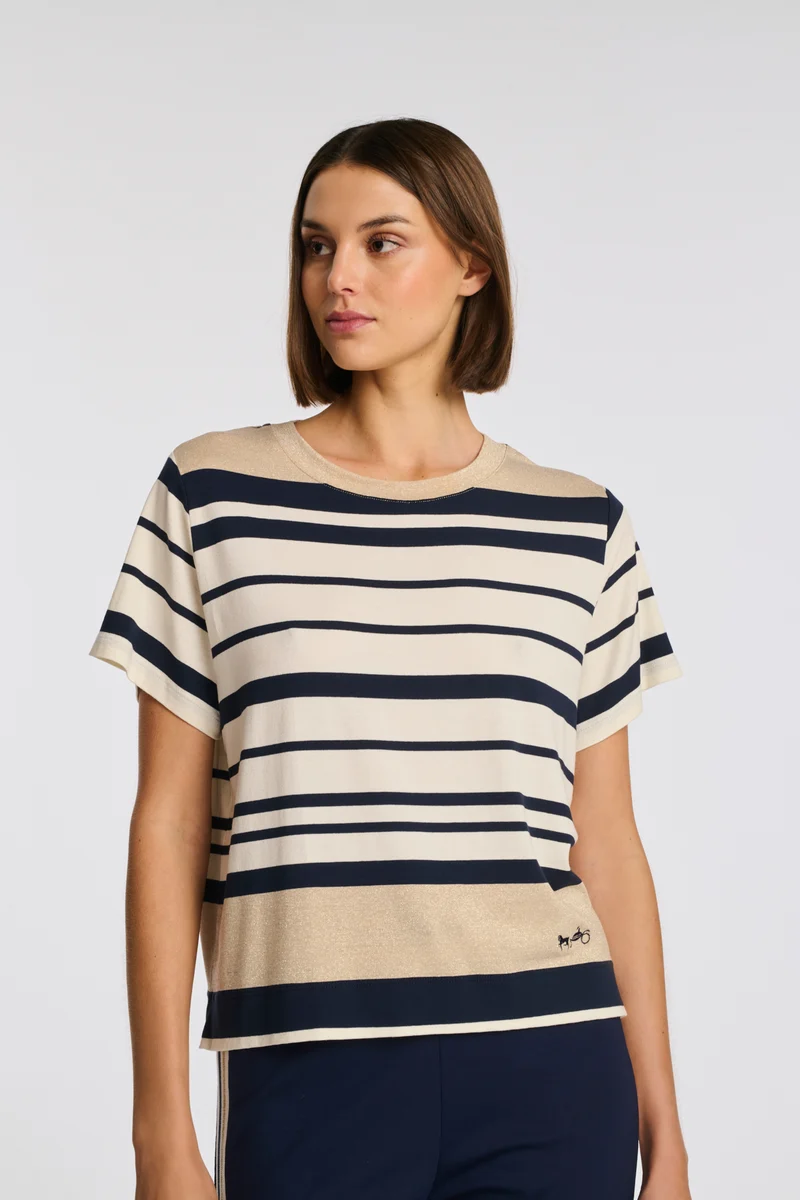T-shirt à rayures