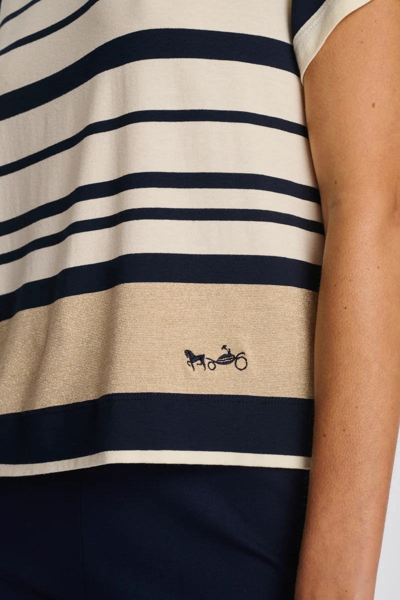 T-shirt à rayures