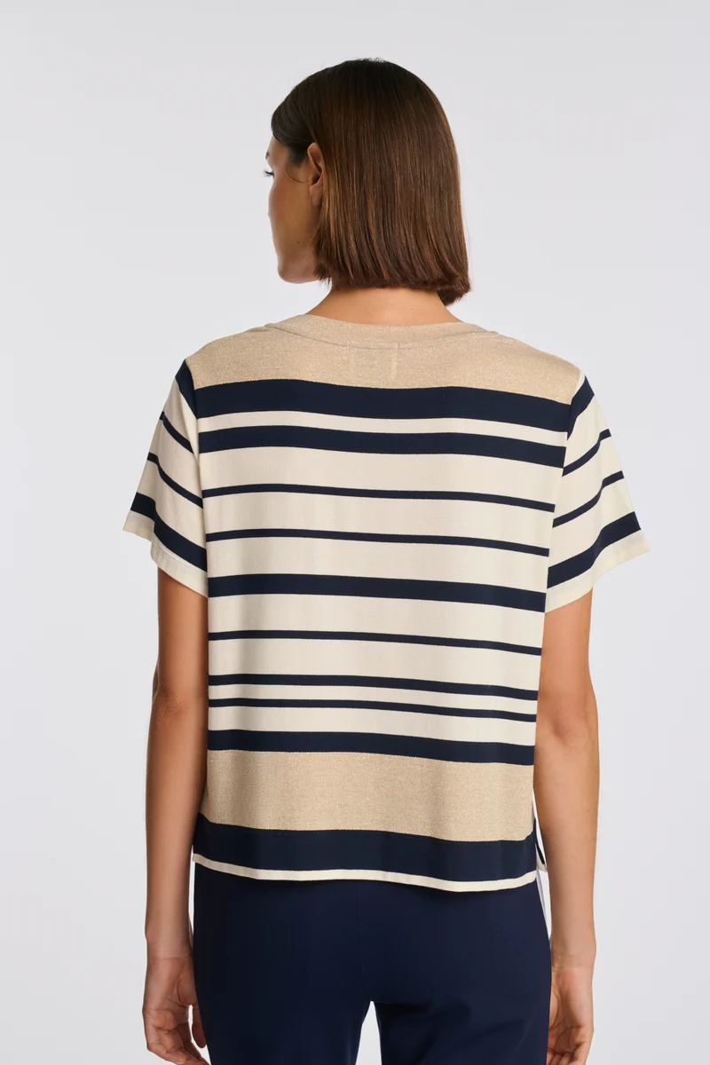 T-shirt à rayures