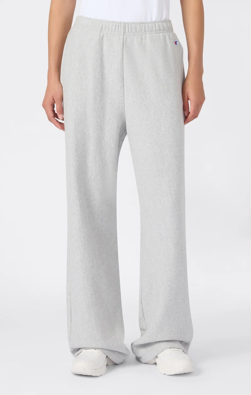 Women’s Reverse Weave Flare Trousers with Brushed Interior