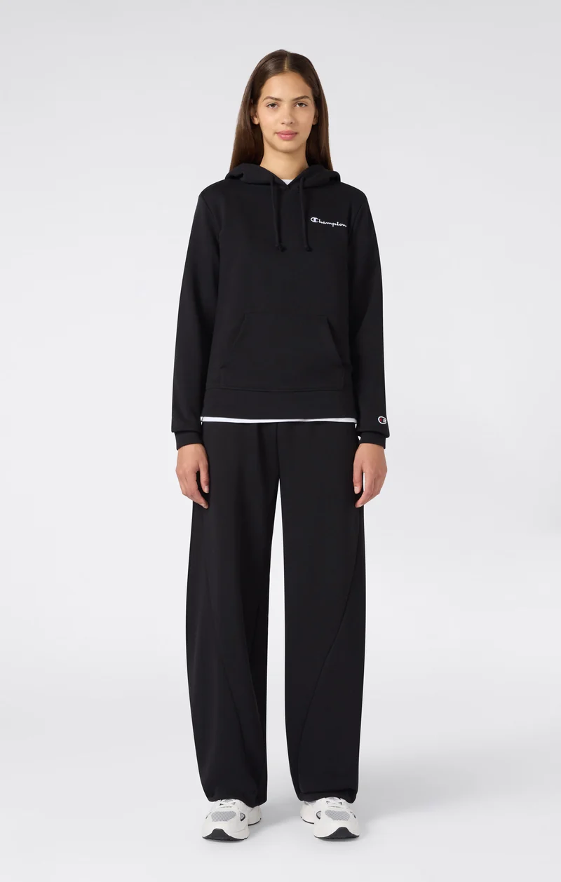 Women’s Barrel Leg Trousers with Drawcord and Brushed Interior
