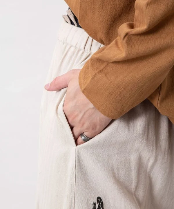 Pantalon cargo Free Traveler à motif cachemire pour homme