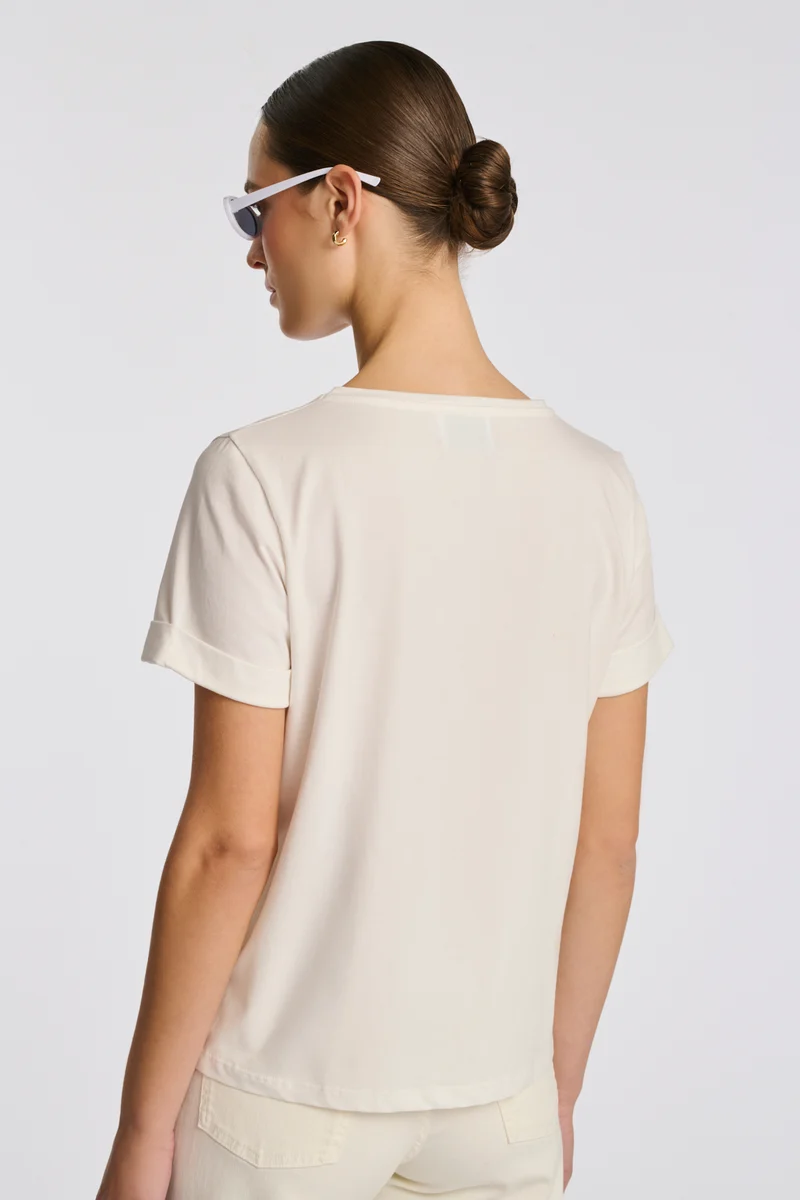 T-shirt Café des fleurs
