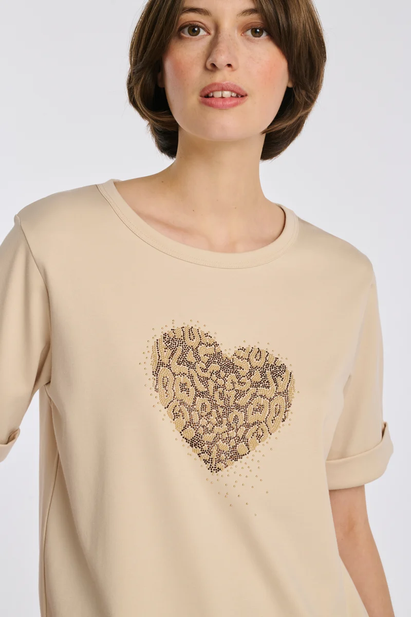 T-shirt coeur