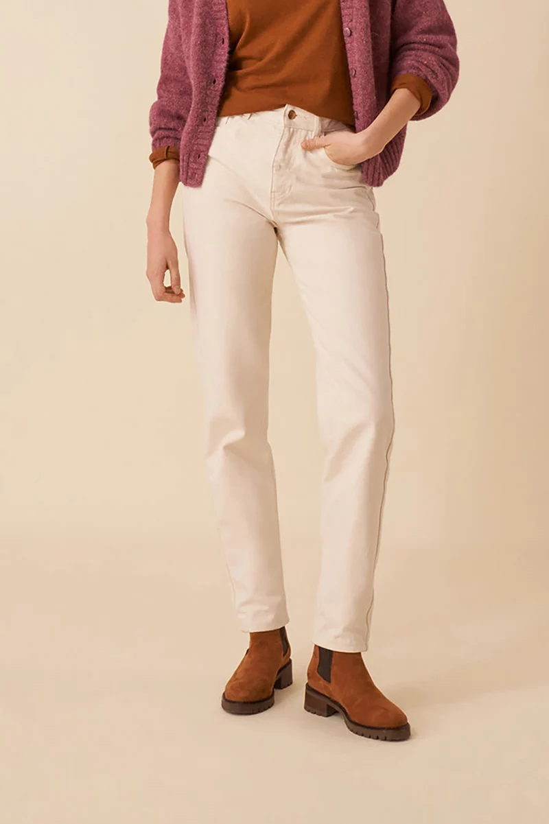 gilet bella praline boutonne