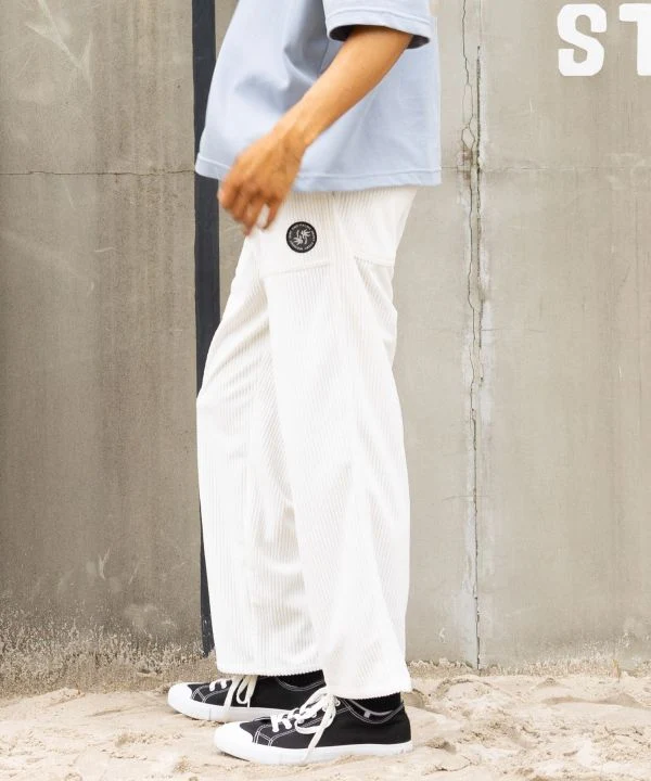 Pantalon imprimé floqué avec logo surf pour homme - SURF＆Palms